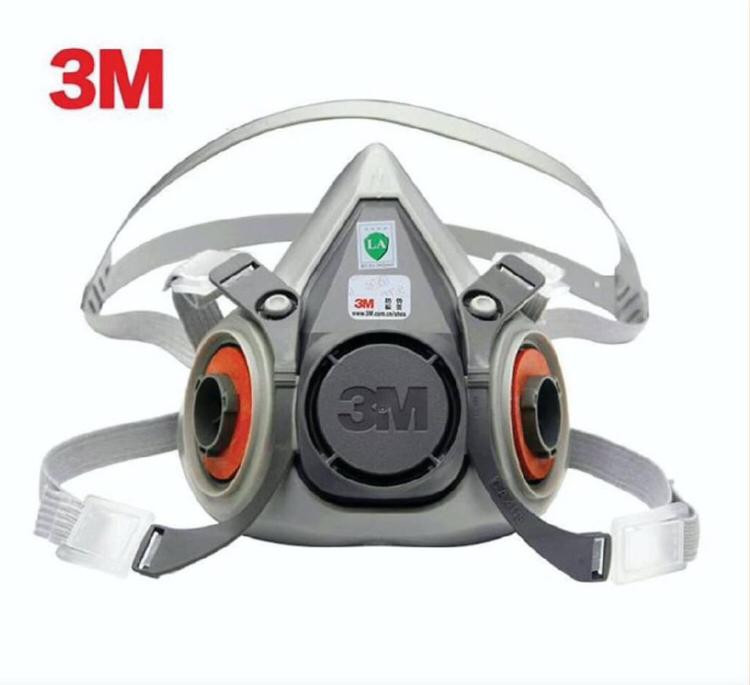 ماسک دوفیلتر نیم صورت6200 اصلی وچینی3M