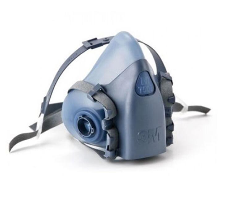 ماسک دوفیلتر نیم صورت سیلیکونی 3M مدل7502 اصلی و چینی